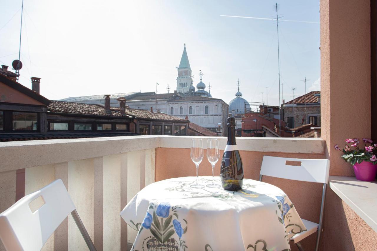 Venice Luxury Terrace View Of San Marco Exterior foto