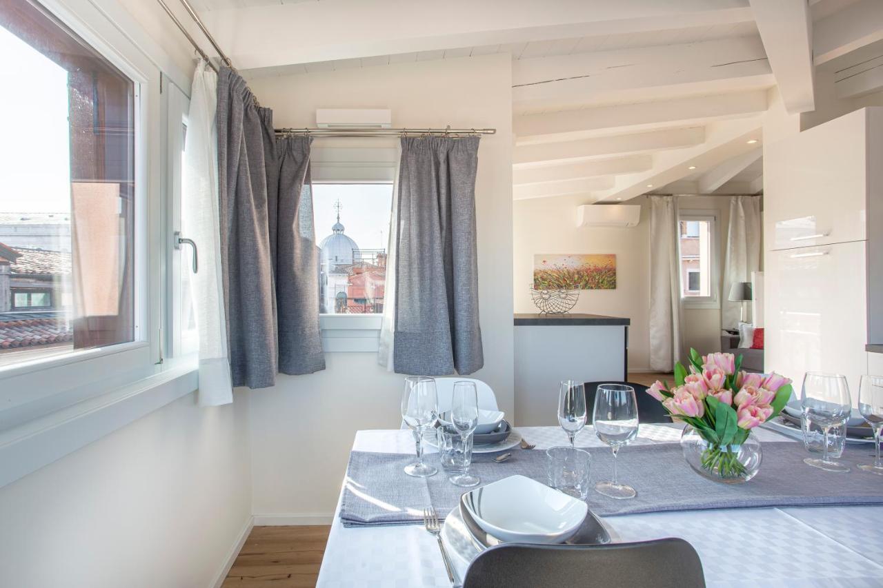 Venice Luxury Terrace View Of San Marco Exterior foto