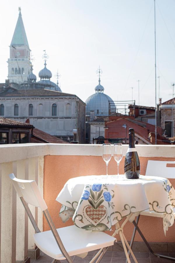 Venice Luxury Terrace View Of San Marco Exterior foto